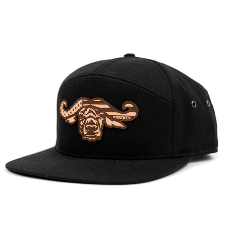 Dugga Boys 7 Panel Twill Strapback (Black)