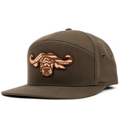 Dugga Boys 7 Panel Twill Strapback (Loden)